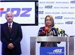 Konferencija za medije HDZ-a u povodu novog pada BDP-a 