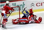 Hokej: Medveščak - KAC 29.8.2014.