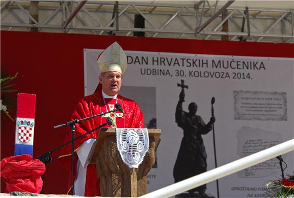 Euharistijsko slavlje povodom dana hrvatskih mučenika u Udbini