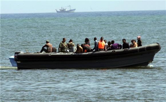 AT SEA MOROCCO SPAIN IMMIGRATION