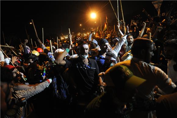 PAKISTAN MASS PROTESTS