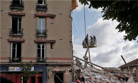 FRANCE ACCIDENTS HOUSE COLLAPSE