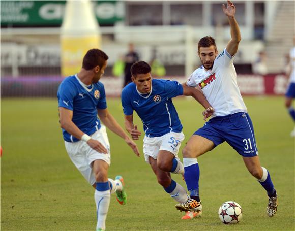 Prva HNL: Hajduk - Dinamo 1-0 (poluvrijeme)