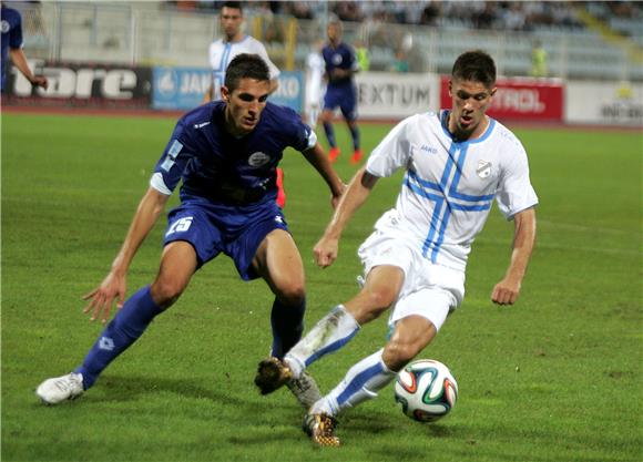 HNL: Rijeka - Zadar 4-1 poluvrijeme