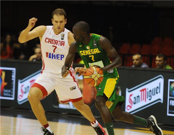 SP košarka: Hrvatska - Senegal 75-77