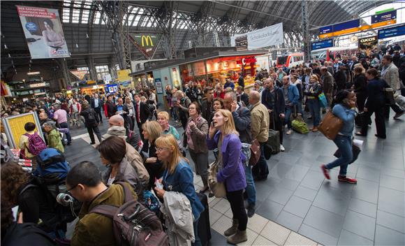 GERMANY TRAIN DRIVERS STRIKE