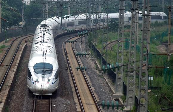 FILE CHINA ECONOMY TRANSPORT HIGH SPEED RAILWAYS 