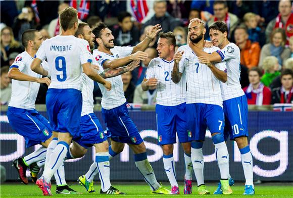 EURO 2016: Italija slavila u Norveškoj