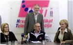 Tiskovna konferencija HHS-a o otpuštanju radnika u Hrvatskom telekomu