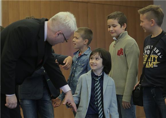 Ivo Josipović primio je izaslanstvo projekta Svi mi za Hrvatsku s