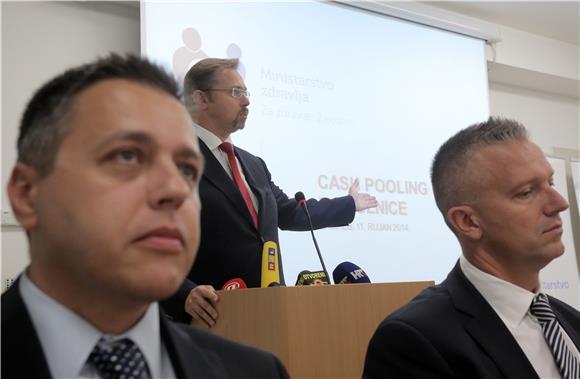 Ministar zdravlja Siniša Varga  predstavio je projekt cash poolinga