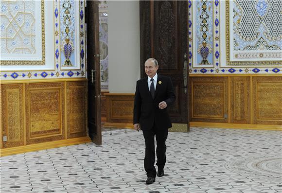 TADJIKISTAN PUTIN SCO SUMMIT