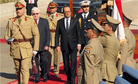 Hollande u Iraku obećao potporu novoj vladi