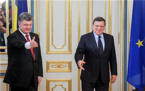 UKRAINE CRISIS DIPLOMACY BARROSO