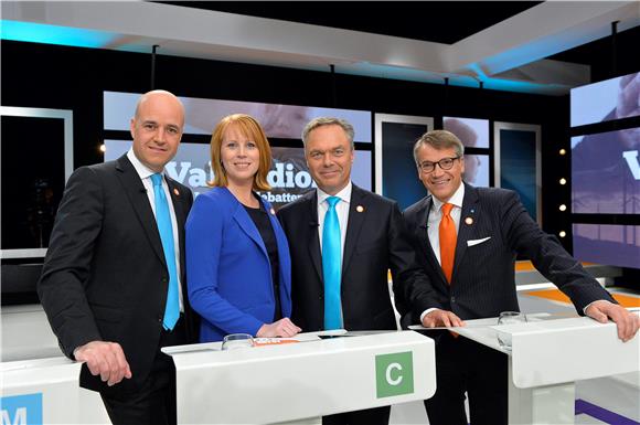 SWEDEN ELECTIONS DEBATE