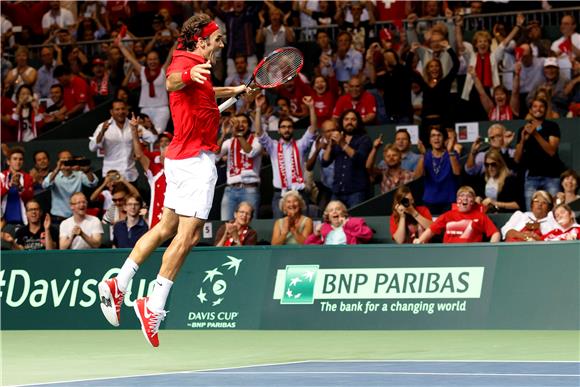 SWITZERLAND TENNIS DAVIS CUP