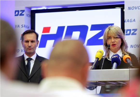 Tiskovna konferencija HDZ-a