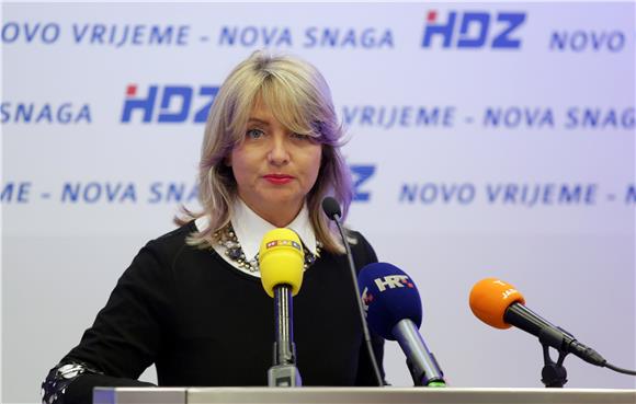 Tiskovna konferencija HDZ-a