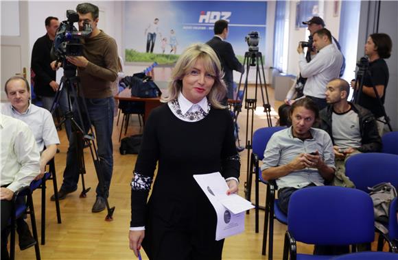 Tiskovna konferencija HDZ-a