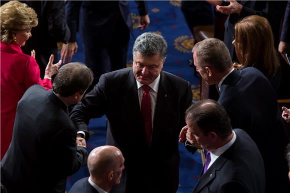 USA UKRAINE POROSHENKO CONGRESS