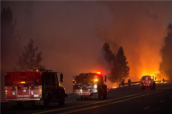 USA CALIFORNIA WILDFIRE