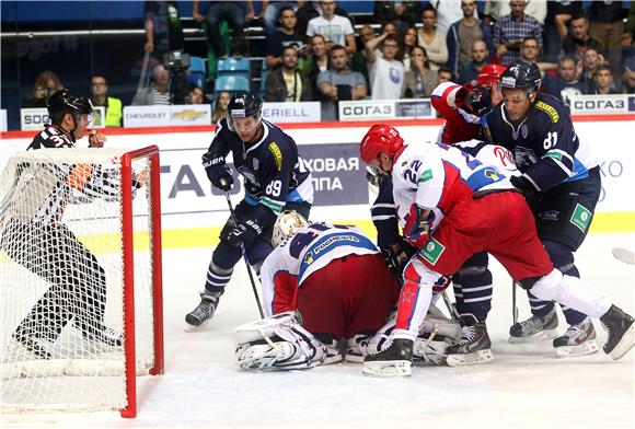 Utakmica 7. kola KHL: Medveščak-CSKA Moskva