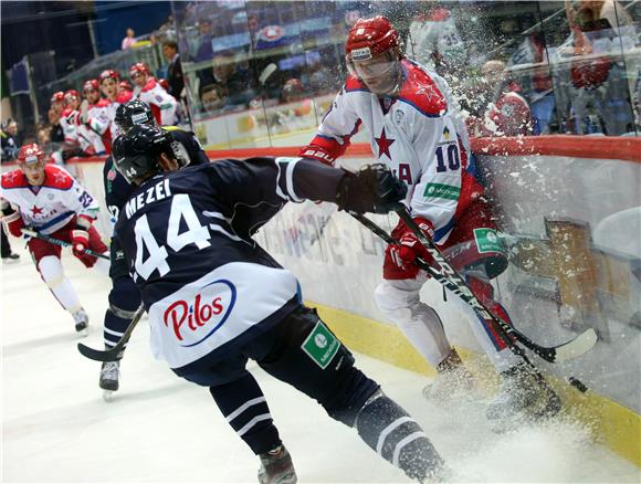 Utakmica 7. kola KHL: Medveščak-CSKA Moskva