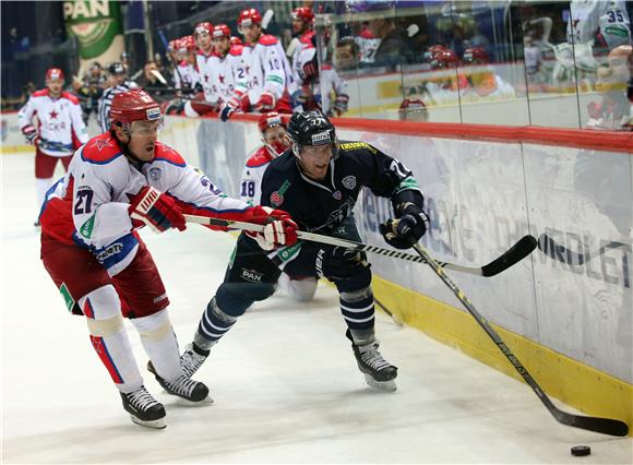 Utakmica 7. kola KHL: Medveščak-CSKA Moskva