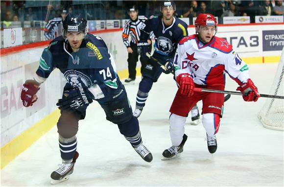 Utakmica 7. kola KHL: Medveščak-CSKA Moskva