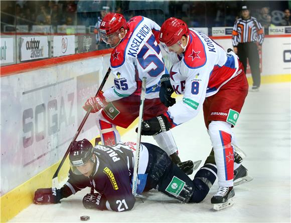 Utakmica 7. kola KHL: Medveščak-CSKA Moskva