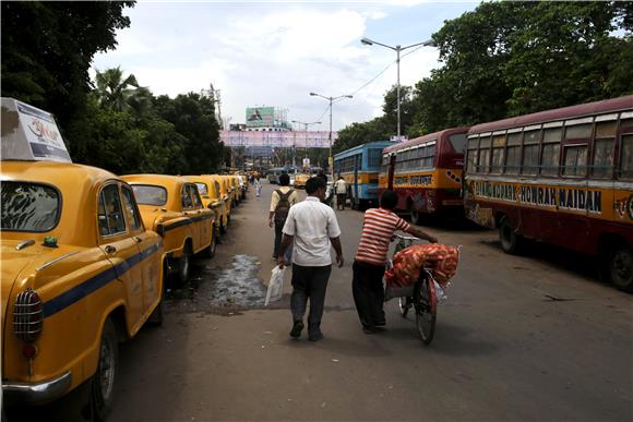 INDIA TRANSPORT STRIKE