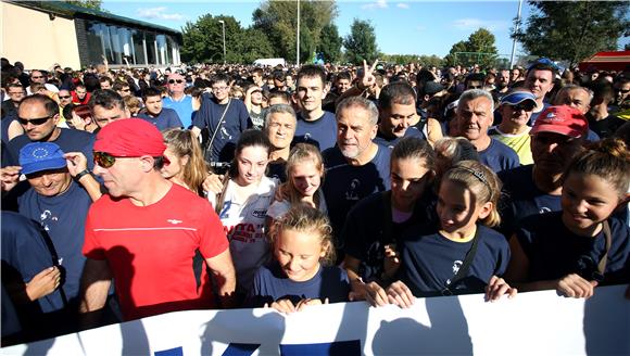 Thousands turn up for Terry Fox Run in Zagreb