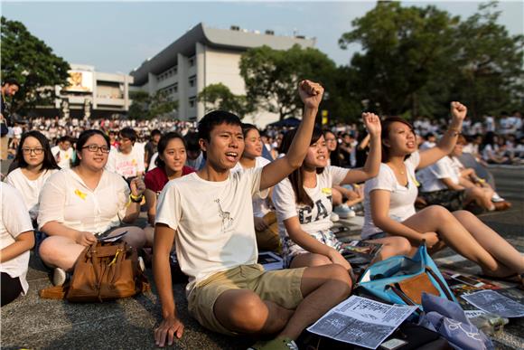 CHINA HONG KONG STUDENTS PROTEST