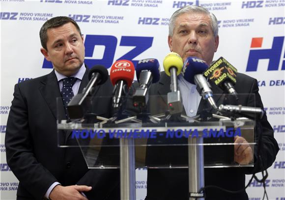 Tiskovna konferencija HDZ-a 23.9.2014