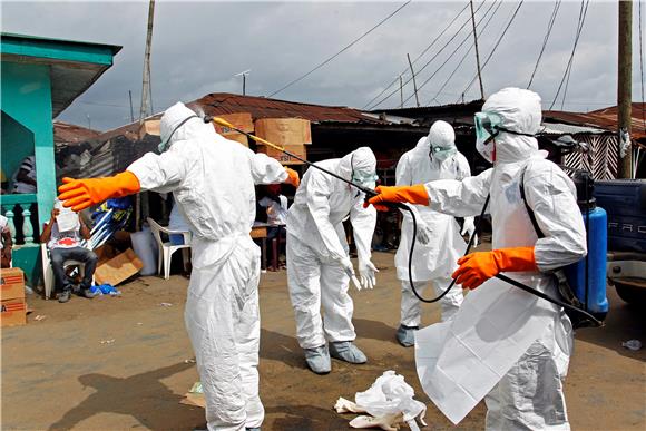 LIBERIA DISEASES EBOLA