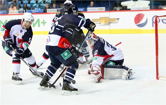 Utakmica 10. kola KHL lige: Medveščak-Slovan