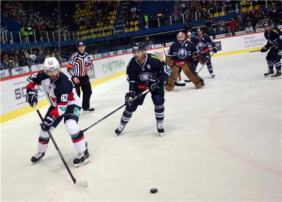 Utakmica 10. kola KHL lige: Medveščak-Slovan