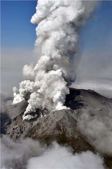 JAPAN VOLCANO ERUPTION ONTAKE