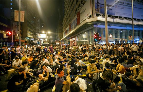 CHINA HONG KONG PROTEST STUDENTS