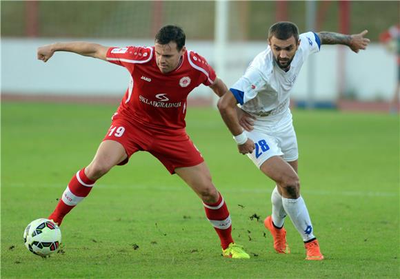 Prva HNL: Split - Zadar 1-0 (poluvrijeme)