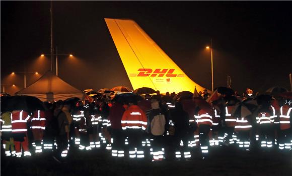 GERMANY DHL STRIKE