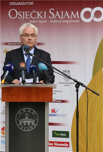 Predsjednik Josipović otvorio 17. osječki jesenski sajam