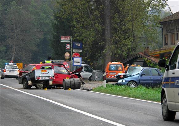 Vozač poginuo u sudaru u Vukmaničkom Cerovcu