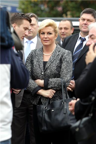 Kolinda Grabar Kitarović u Mariji Bistrici