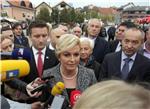 Kolinda Grabar Kitarović u Mariji Bistrici