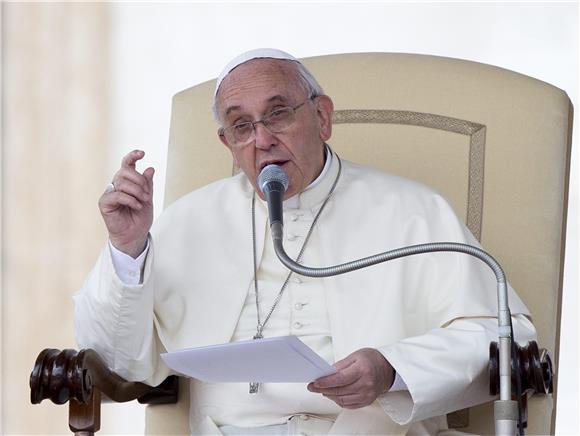 VATICAN POPE FRANCIS GENERAL AUDIENCE