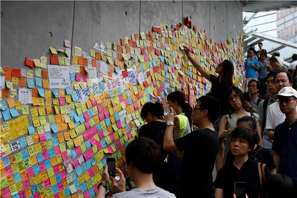 CHINA HONG KONG OCCUPY CENTRAL DAY FIVE