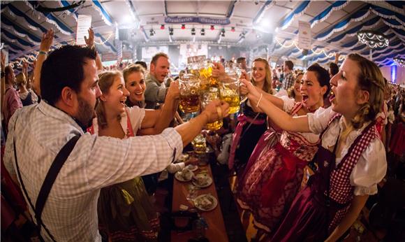 Na Oktoberfestu se popilo milijun litara piva manje