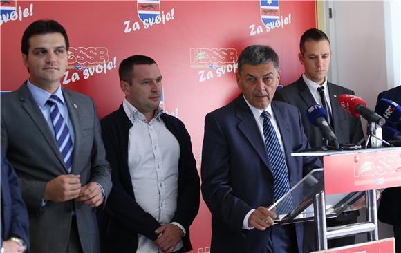 HDSSB wants to be part of next Croat gov't, says party chief