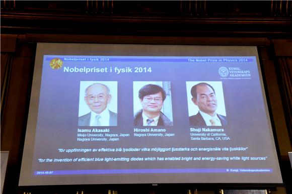 Nobel za fiziku japanskim znanstvenicima za štedljive svjetlosne diode